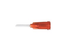 Nordson EFD 7018085 Dispensing Needle Tip, Flexible, 15GA, 0.5' L, Amber,