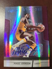 MAGIC Johnson 2009-10 Panini ABSOLUTE Memorabilia SPECTRUM Autograph #/25 AUTO 