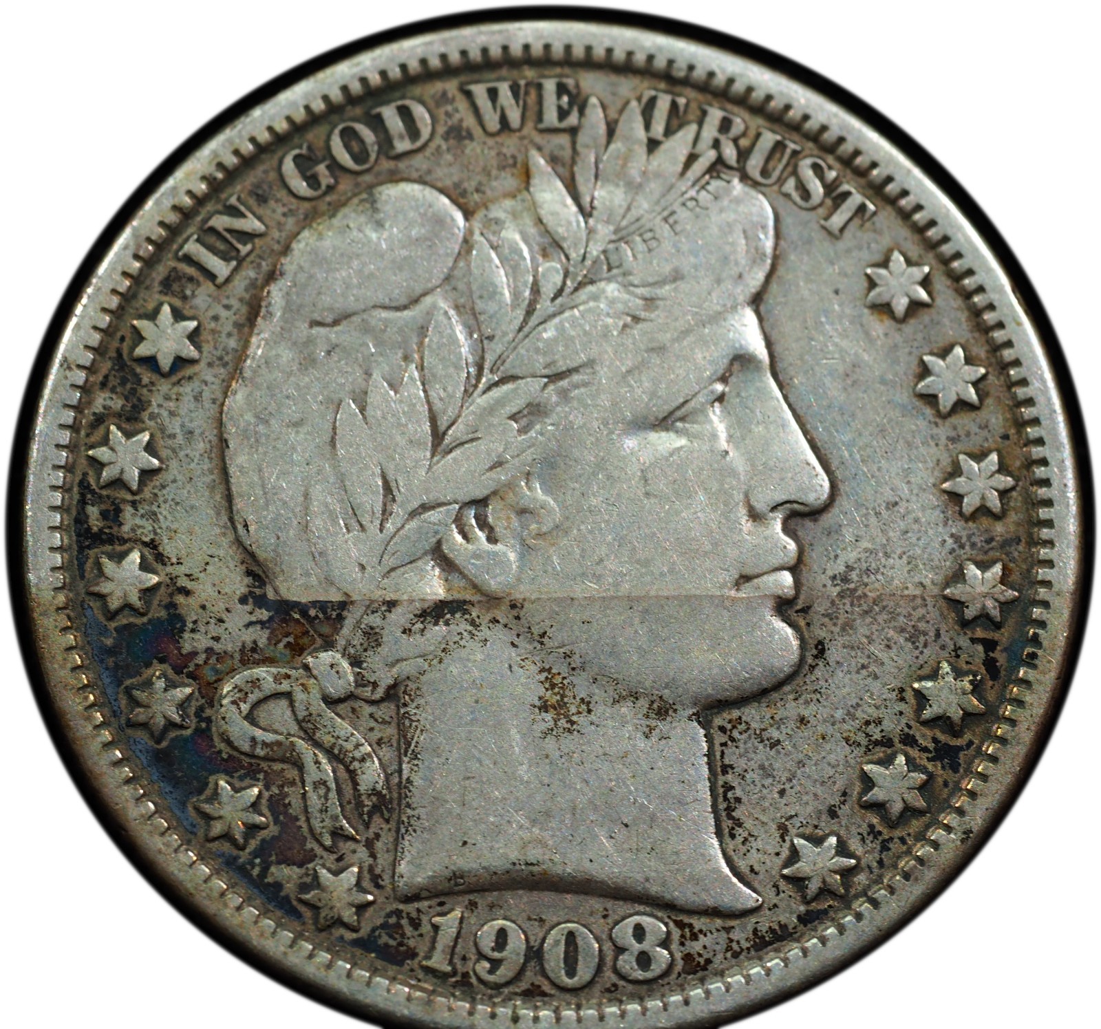 1908-O Barber Head VF/XF