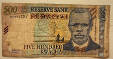 MALAWI 500 KWACHA 2005 COMBINE SHIPPING   NO RESERVE!