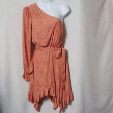 BCBGMaxAzria Joanne One Shoulder Evening Mini Dress. Size 10