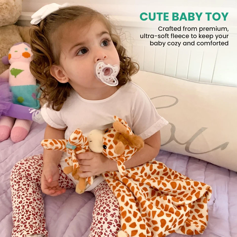 Manta de Seguridad - Unisex Loveys para Bebés - Niño Pequeño Suave Bebé Seguridad Blan... Foto 3 de 4