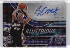 2020-21 Panini Spectra Interstellar Prizm 49/49 Greg Ostertag #IL-GOS Auto 06ua