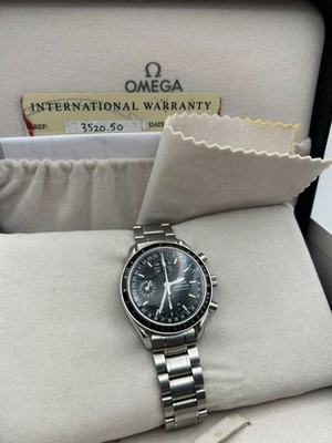Omega Speedmaster Reduced Triple Date 3520.50 FULL SET Automatic MK40 Saphirglas