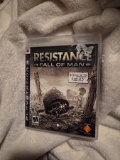 Resistance: Fall of Man (Sony PlayStation 3, 2006) Disc And Manuel