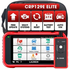 LAUNCH CRP129E Elite OBD2 Scanner Engine ABS SRS TPMS SAS EPB DTC Car Diagnostic