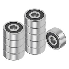 10pcs Ball Bearings Chrome Steel ABEC3 Sealed Industrial 3mm x 10mm x 4mm