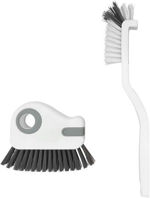 2pcs 2 in 1 Groove Crevice Cleaning Brush Window Track Cleaning Tools,Multifunct