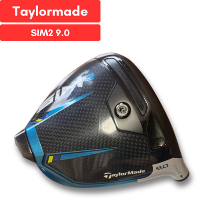 TaylorMade SIM2 9* Grad Driver Kopf nur Rechtshand GEBRAUCHT D4593