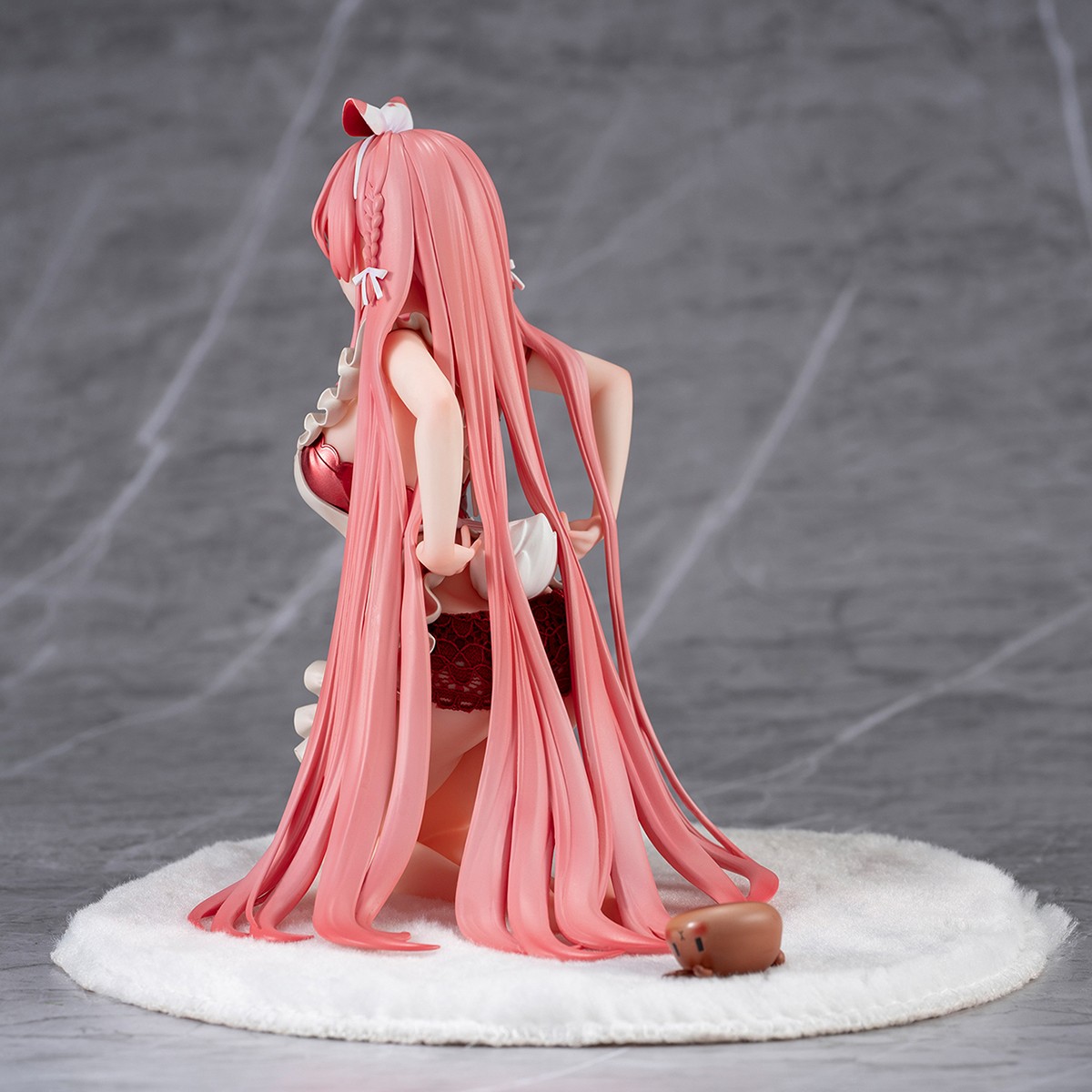 ヴィンテージ　ロイヤルコペンハーゲン　ホワイトラビット　フィギュア　ピンクアイズ HiPlay Animester 1/7 White Rabbit Rosu - Apron Version Anime
