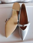 Journee Collection Cait Women's Bow Mary Jane Taupe Faux Leather US Size 9 WIDE — photo 3