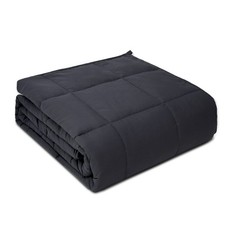 12lbs Weighted Blanket, Queen Size 60x80, Dark Grey, Cozy  Comfortable Adults