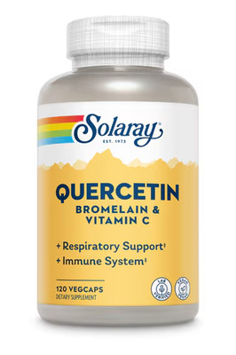 Solaray Quercetin Bromelain & Vitamin C, 120 vegcaps