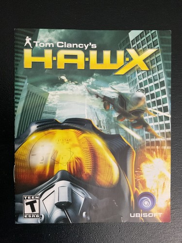 Tom Clancy's HAWX PS3 PlayStation 3 Instruction Manual Only