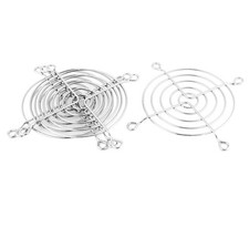 4pcs 80mm 8cm Metal Wire Grill Finger Axial Fan Guard Protector for PC Computer