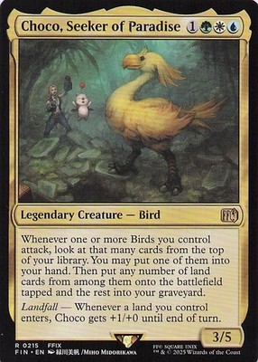 Choco, Seeker of Paradise Final Fantasy Regular