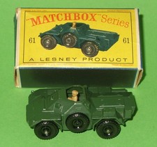 Matchbox / 61a Ferret Scout Car in Type D Box