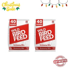 2P Global Harvest Foods Economy Mix Wild Bird Feed, Dry, 40 lb. Bag