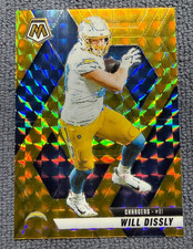 2025 Panini Mosaic WILL DISSLY GOLD WAVE Prizm #/10