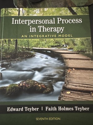 Interpersonal Process in Therapy : An Integrative Model by Edward Teyber and Fai