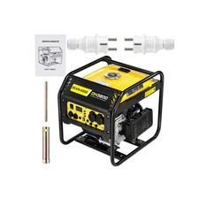 3.8kW Tragbarer Stromerzeuger Benzin 10L Notstromaggregat Leise f&uuml;r Camping 230V