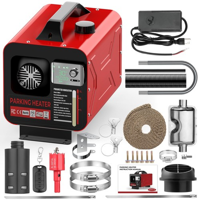 #ad Diesel Air Heater All in one 8KW 12V 24V 110V Bluetooth APP Remote Control Car $82.99