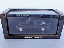 Minichamps 1:43; Mercedes Benz 190E 2.3-16V EVO 1 blu nero 1984 in confezione originale