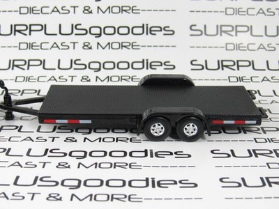 Greenlight Black 2023 DODGE RAM 3500 Flatbed Dually Pickup w/Open