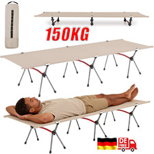 Feldbett Outdoorbett Bett Leicht Liege Gästebett Reisebett Campingbett Klappbett
