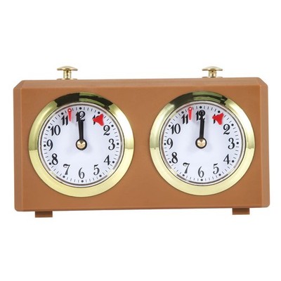 Mechanische Schachuhr Analog für Schachspiel Timer Uhr Offizielle Uhren4448