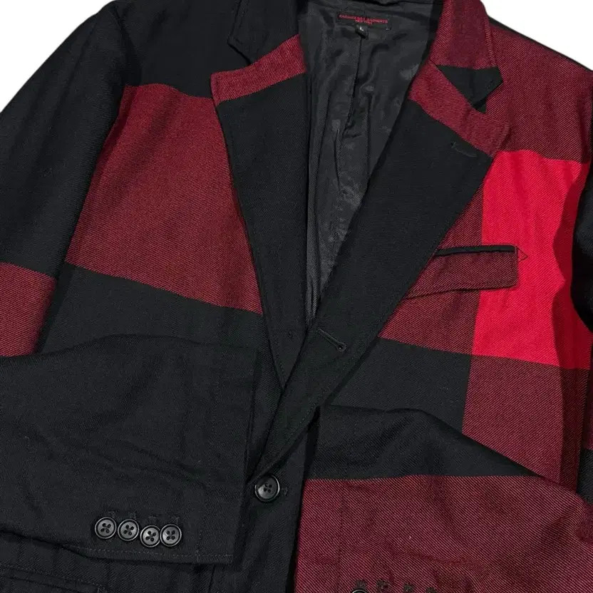 Engineered Garments Wool Pattern Blazer - Men's L… - image 4