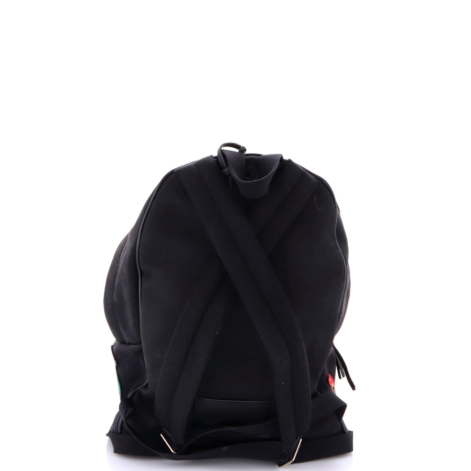 Saint Laurent City Backpack Patch Embellished Can… - image 3