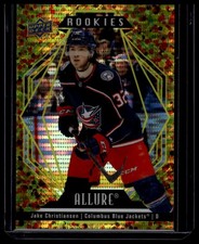 2022-23 Upper Deck Allure #106 Jake Christiansen Glitter Bomb Gold #/199