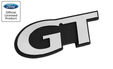 1999-2004 Mustang GT Chrome & Black Fender Side Trunk Emblem Badge