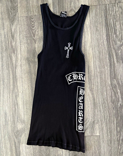 Chrome Hearts, Chrome hearts Tbar tank top Sz L