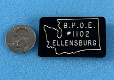 Ellensburg Washington #1102 BPOE Elks Club Lodge Pin Pinback #59204