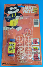 Snappy The Cat Saucer Watch JA-RU 1150 Rare Vintage Toy