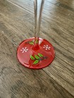 De-Lite Hand Painted Wine Glass Christmas Jingle Cocktail Holiday  Bling — photo 5