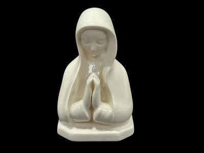 Goebel Virgin Mary Praying Figurine Religious West Germany Porcelain 3.5''