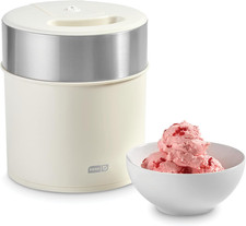 Deluxe Gelato & Ice Cream Maker - Homemade Dessert Maker with One-Touch Churning