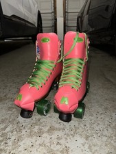 Moxi Beach Bunny Roller Skates in Watermelon Size 10, Used but in Good Condition
