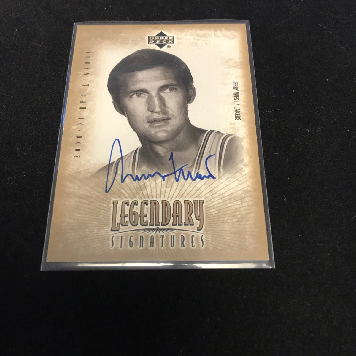 Autographed Basketball West Jerry Deck Upper deck upper Auto West Jerry その他 Sports Cards Trading その他