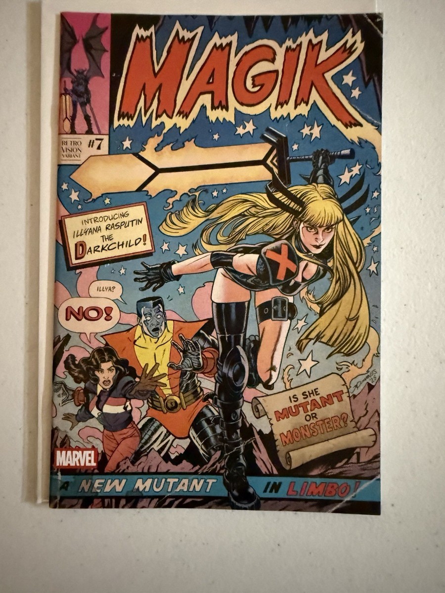 【FaB】Katsu 多言語Marvel Magik #7 (Joe Quinones Retro Vision Variant) 2025 Marvel NM+