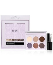 Pur Celebrate Yourself on Point Eyeshadow Palette Mascara 1.0 Set NEW