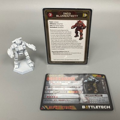 BATTLETECH: QUICKDRAW Plastik Miniatur und Karten Skirmisher MechWarrior