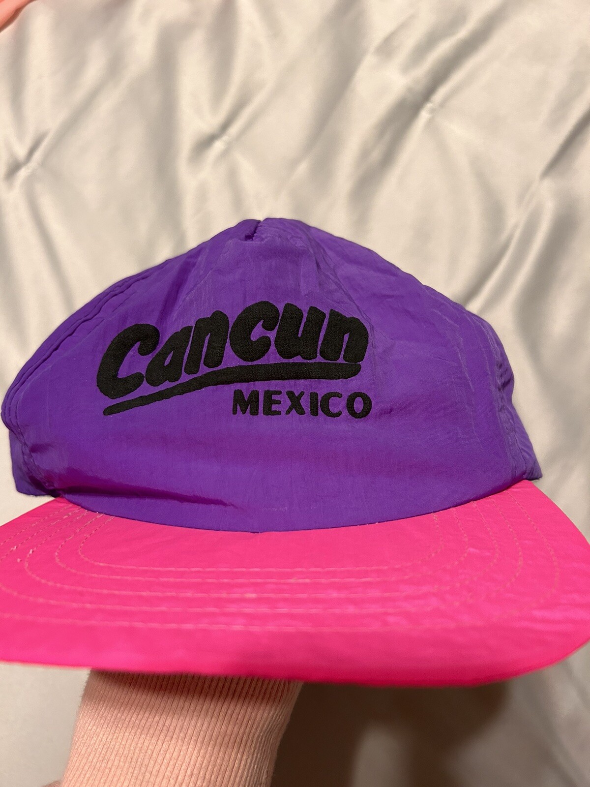 Vintage Hat Souvenir “Cancun Mexico” eBay