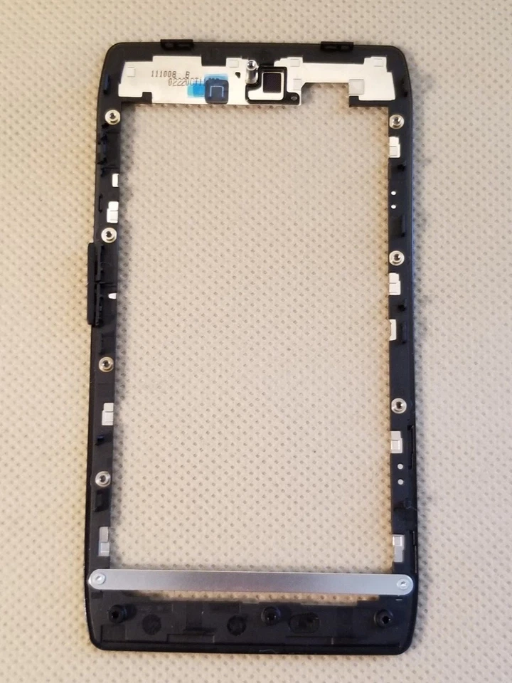 Nuevo marco bisel frontal placa frontal Motorola OEM para DROID RAZR XT910 XT912 - NEGRO Foto 4 de 4