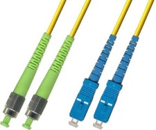 3M Singlemode Duplex Fiber Optic Cable 9/125 FC/APC-SC/UPC