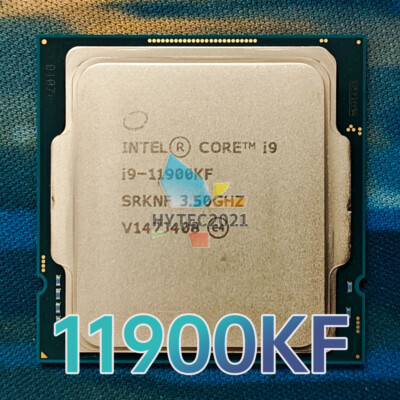 Intel Core i9-11900KF SRKNF 3.5GHz 8Cores 125W LGA1200 CPU Processor i9 11900KF