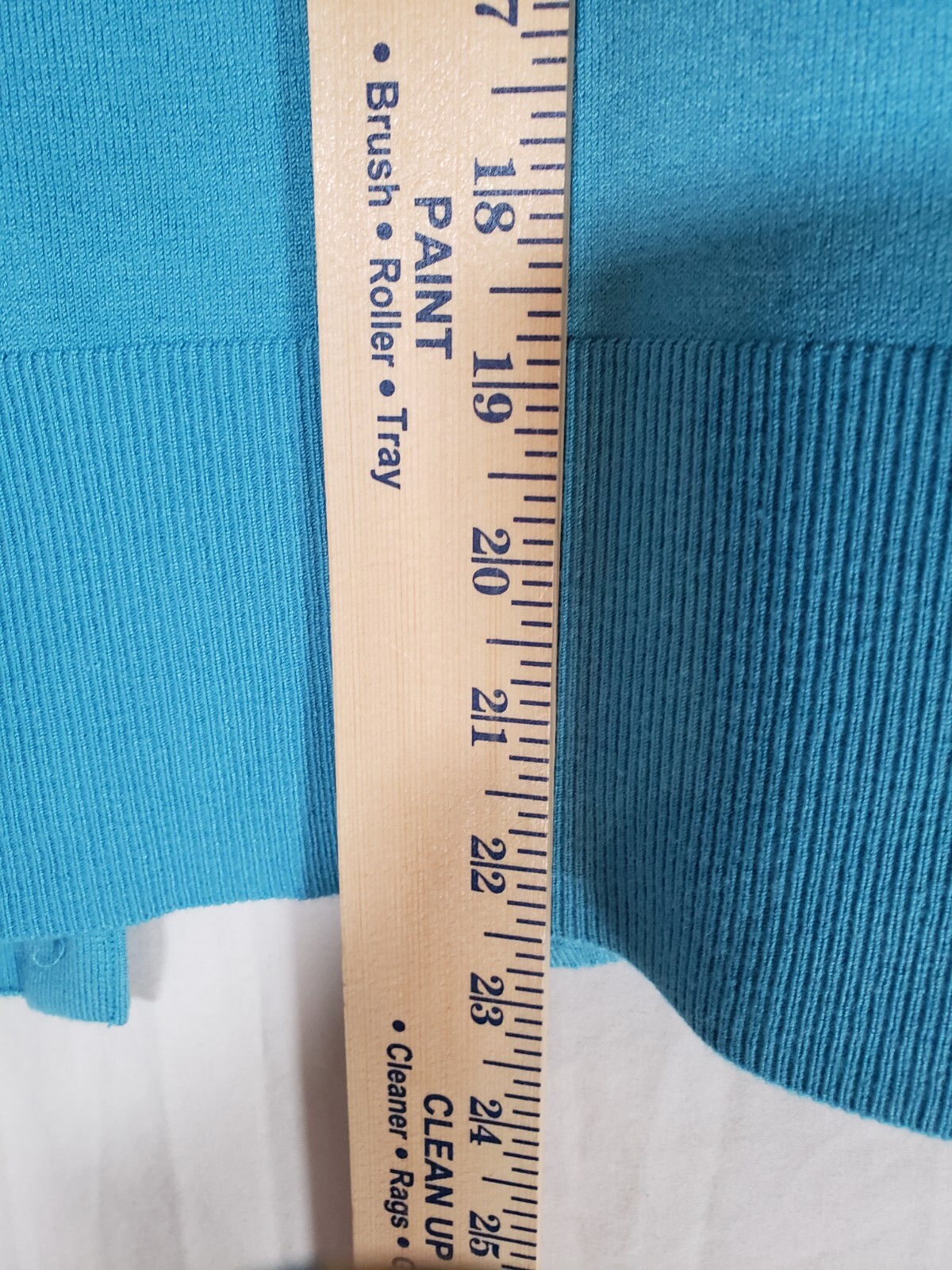 Grace Elements Teal Button Up Sweater Cardigan Lo… - image 6